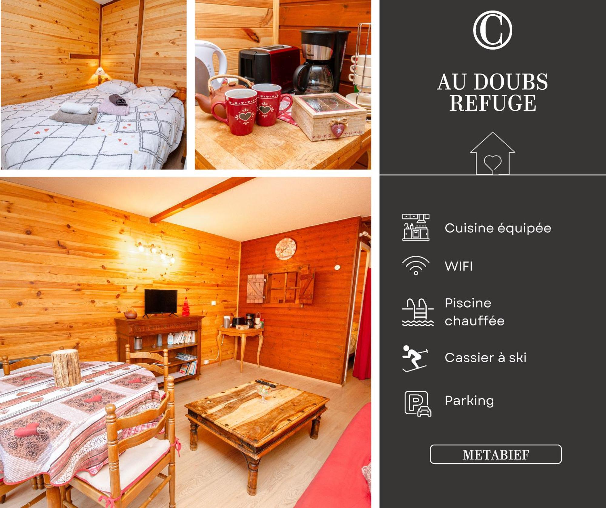 Au Doubs Refuge Apartment Metabief